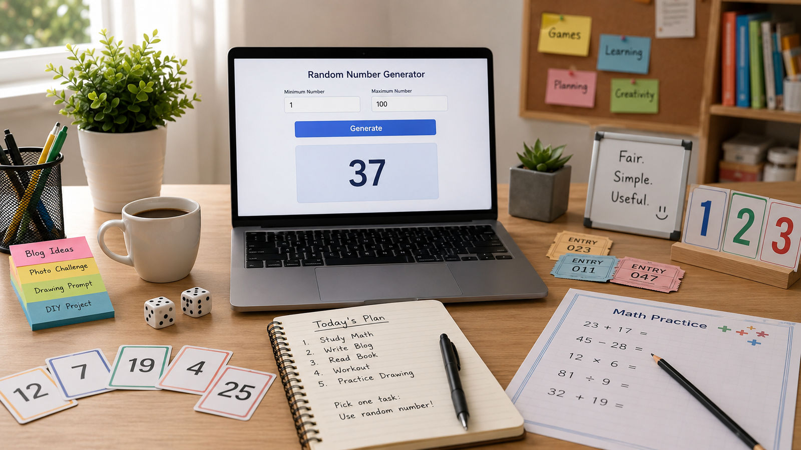 10 Practical Uses of a Random Number Generator